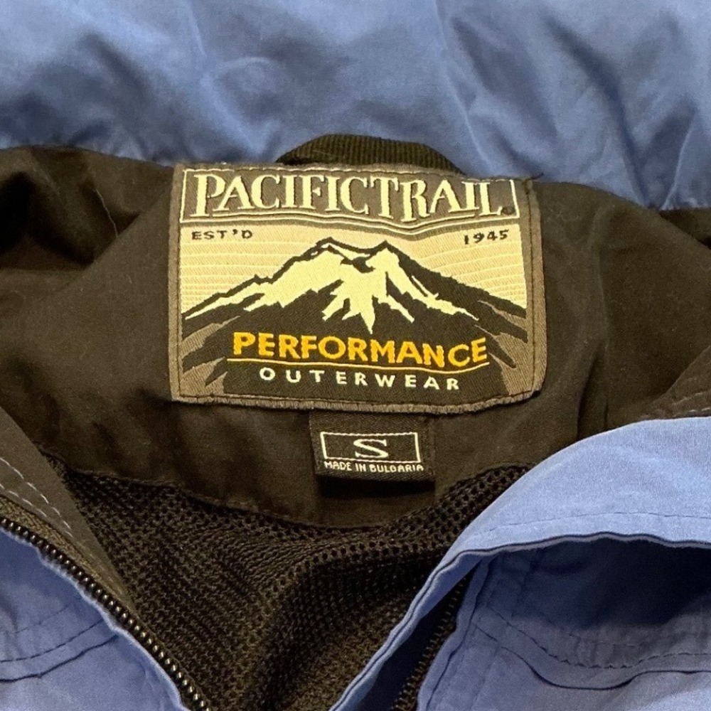 Pacific Trail Blue Lightweight Hooded Performance Outerwear Jacket Women's Small - Picture 4 of 12